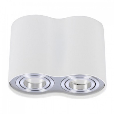 Точковий світильник AZzardo BROSS 2 WHITEALUMINIUM AZ0784