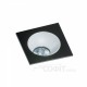 Точковий світильник AZzardo HUGO 1 DOWNLIGHT AZ1736 + AZ0822 Black/White