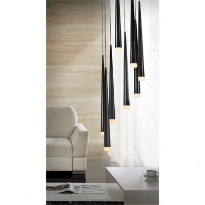 Підвісний світильник AZzardo STYLO 8 BLACK AZ0161