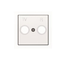 Накладка для розеток телевізійних TV-R ABB Sky білий, 8550 BL