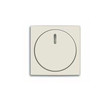 Накладка поворотного світлорегулятора ABB Basic 55 білий шале, 2115-96-507