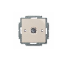 Розетка TV ABB Basic 55 шампань, 1743-01-93-507
