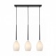 Підвісний світильник MarkSlojd Sweden SALUT Pendant 3L Black/White 106808