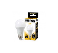 Лампа світлодіодна LED Lebron L-A60 10W E27 4100K 220V 850Lm 11-11-32