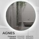 Зеркало c LED подсветкой круглое Agnes 500х500 мм StudioGlass