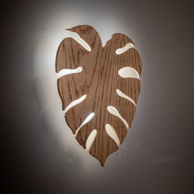 Настінний світильник TK Lighting MONSTERA WOOD DAB, 5422