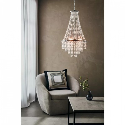 Люстра MarkSlojd Sweden ALLINGTON Chandelier 3L Clear/Crome 108125
