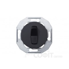 Переключатель кнопочный 16А, чёрный, Renova, WDE011202 Schneider Electric
