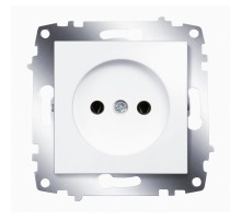 Розетка без заземлення ABB Cosmo білий 619-010200-215