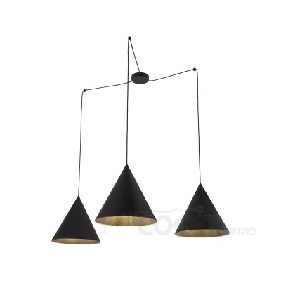 Підвісний світильник TK Lighting CONO BLACK L, 6629