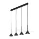 Підвісний світильник TK Lighting CONO BLACK MINI, 10305