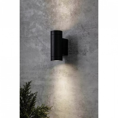 Архитектурное освещение MarkSlojd Sweden PIPE Wall 2L Black IP44 107916
