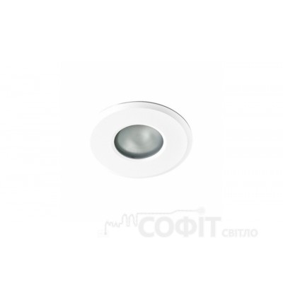 Точечный светильник AZzardo OSCAR AZ1714 White влагозащищенный IP44 (для ванной)