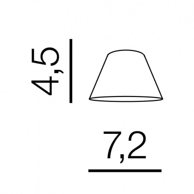 Плафон AZzardo TENTOR TRAPEZE WHITE AZ3101