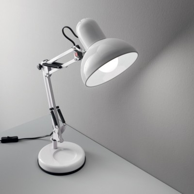 Настільна лампа Ideal Lux KELLY TL1 BIANCO 108117 Настільна лампа Ideal Lux KELLY TL1 BIANCO 108117