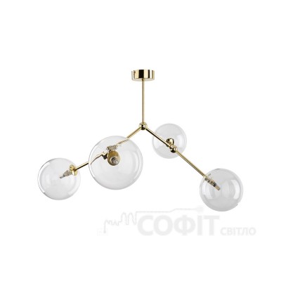 Люстра стельова TK Lighting FAIRY GOLD, 10070