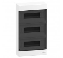 Щит навісний Schneider Electric Easy9 EU 36 модулів, димчасті двері EZ9EUC312