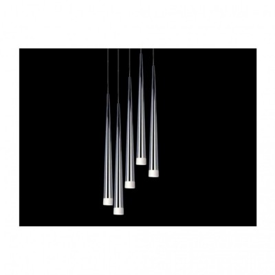 Підвісний світильник AZzardo STYLO 5 CHROME AZ0134
