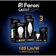 Світлодіодна лампа C37 Feron LB-197 7W E14 2700K SAFFIT