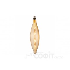 Лампа світлодіодна декоративна Horoz "ELLIPTIC-XL" 8W 2200K 220V E27 Filament Amber