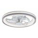 Потолочная люстра с вентилятором Rabalux 71335 Fanricius LED/40W/230V 3000/4000/6000K Wi-Fi + пульт