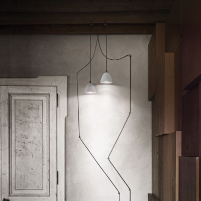 Подвесной светильник Ideal Lux VINEGAR SP1 CEMENTO 110462