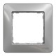 Рамка 1-постовая, алюминий, Sedna Design SDD313801, Schneider Electric