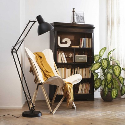 Торшер Ideal Lux WALLY PT1 TOTAL BLACK 265292