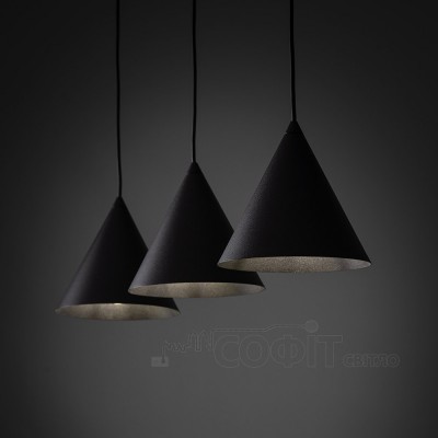 Підвісний світильник TK Lighting CONO BLACK S, 10068