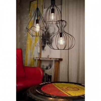 Подвесной светильник Ideal Lux AMPOLLA-4 SP1 NERO 167497 Подвесной светильник Ideal Lux AMPOLLA-4 SP1 NERO 167497