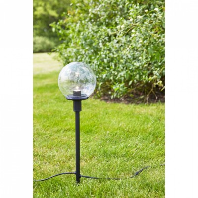 Стовпчик MarkSlojd Sweden GARDEN 24 Pole Sphere 60cm Black/Clear 107283 Стовпчик MarkSlojd Sweden GARDEN 24 Pole Sphere 60cm Black/Clear 107283