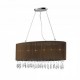 Люстра AZzardo SIDNEY OVAL BROWN AZ1839