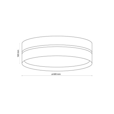 Люстра стельова TK Lighting LINOBIANCO, 6578