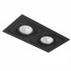 Точковий світильник AZzardo VERDI 2 BLACK AZ3529