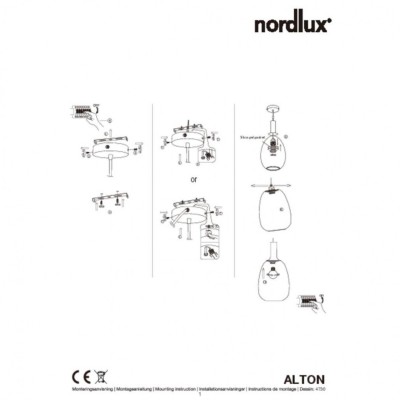 Подвесной светильник Nordlux Alton 23 47303047 Подвесной светильник Nordlux Alton 23 47303047