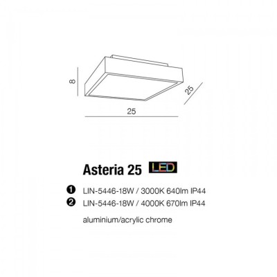 Люстра AZzardo ASTERIA 25 4000K AZ2478 Люстра AZzardo ASTERIA 25 4000K AZ2478