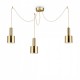 Підвісний світильник Ideal Lux HOLLY SP3 OTTONE SATINATO 231600