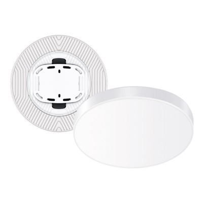 Світильник накладний 1-MSP-2441-SLW MAXUS SP Ceiling 24W 4100K Circle Slim White