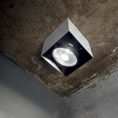 Точечный светильник Ideal Lux MOOD PL1 D15 SQUARE NERO 243931 Точечный светильник Ideal Lux MOOD PL1 D15 SQUARE NERO 243931