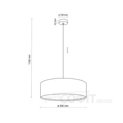 Люстра підвісна TK Lighting EARTH, 4654