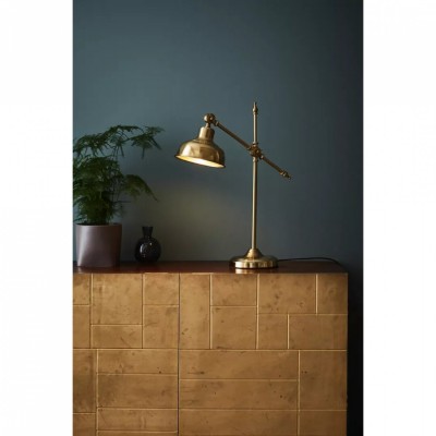 Настільна лампа MarkSlojd Sweden GRIMSTAD Table 1L Dark Brass 108116