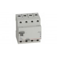 ПЗВ 63А, 30мА 4 полюси, тип A, Legrand RX3 402076