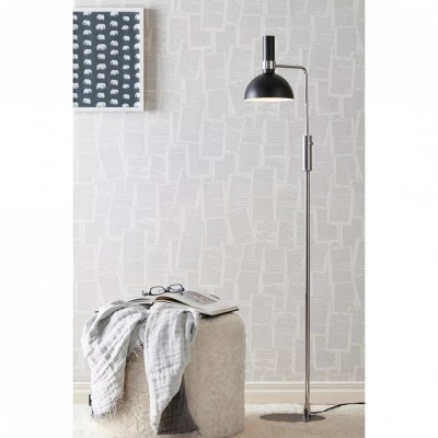 Торшер MarkSlojd Sweden LARRY Floor 1L Black/Chrome 106857