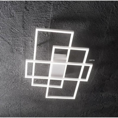 Подвесной светильник Ideal Lux FRAME SP RETTANGOLO BIANCO 253589