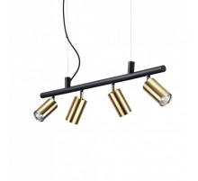 Подвесной светильник Ideal Lux DYNAMITE SP4 OTTONE SATINATO 244624