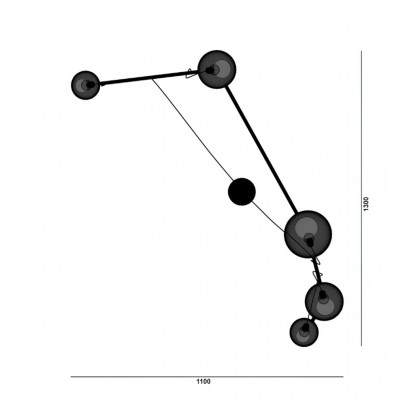 Зеркало Pikart Aries 20893-3
