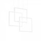 Подвесной светильник Ideal Lux FRAME SP QUADRATO BIANCO 253596