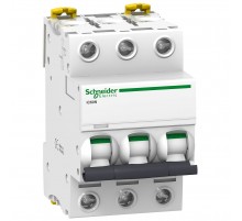 Автоматичний вимикач 20А, 3 полюси, крива C, 6кА Schneider Electric Acti9 iC60N A9F79320
