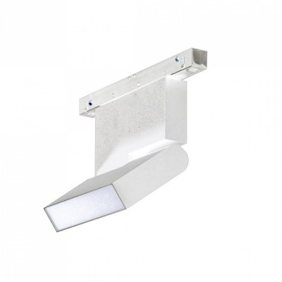Трековий світильник AZzardo ALDO TRACK MAGNETIC 12W MILKY120 3000K WH AZ4626