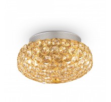 Люстра Ideal Lux KING PL3 ORO 075402